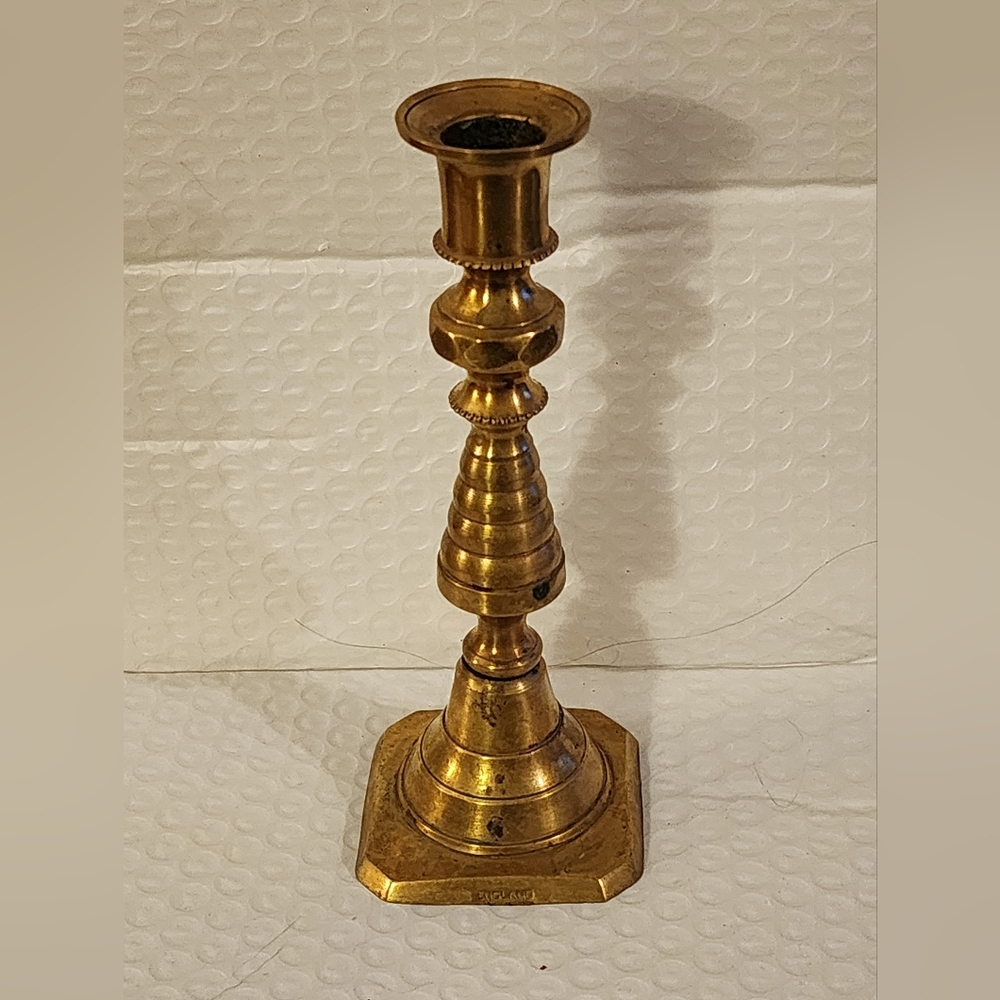 Vintage Brass Candlestick Holder